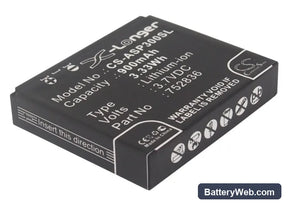 Astak Action Pro 3 Replacement Battery, 3.7V, 900mAh, Li-ion 1