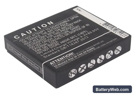 Astak Action Pro 3 Replacement Battery, 3.7V, 900mAh, Li-ion 3