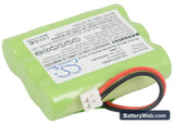 Ascom EFT20-S Replacement Battery, 3.6V, 2000mAh, Ni-MH 2