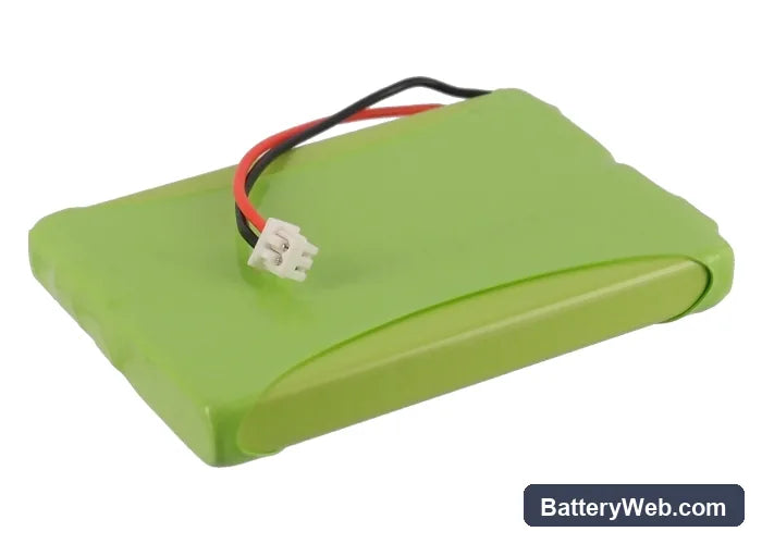 DeTeWe Aastra Replacement Battery, 2.4V, 700mAh, Ni-MH 3