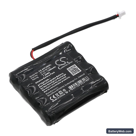 Amadeo A-Lock ST48 Replacement Battery, 6V, 1200mAh, Alkaline 1