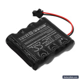 Amadeo A-Lock ST50 Replacement Battery, 6V, 390mAh, Alkaline 2