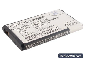 Airis T470 Replacement Battery, 3.7V, 1200mAh, Li-ion 1