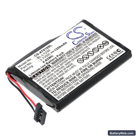 Airis T610 Replacement Battery, 3.7V, 1250mAh, Li-ion 1