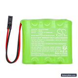 Aitecs SEP10s Replacement Battery, 4.8V, 2000mAh, Ni-MH 3