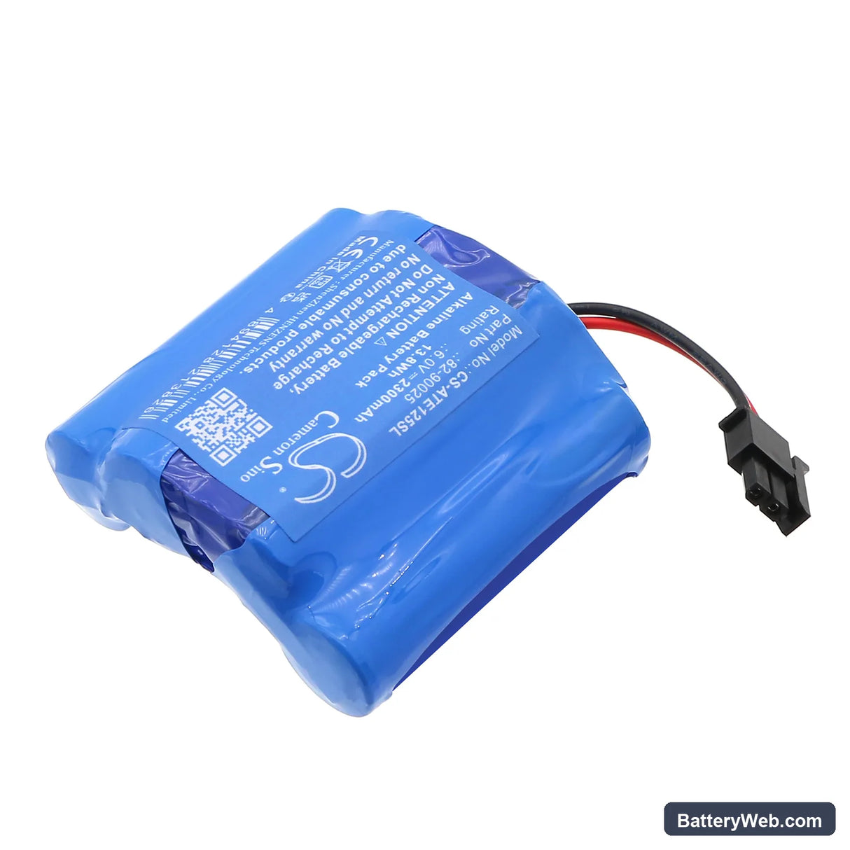 ATS Electro-Lube 125cc Ultimate Luber Replacement Battery, 6V, 2300mAh, Alkaline 2