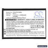 AT&T Turbo Hotspot 2 Replacement Battery, 3.85V, 2500mAh, Li-Polymer 3