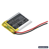 Audio-Technica ATH-AR5BT Replacement Battery, 3.7V, 700mAh, Li-Polymer 2