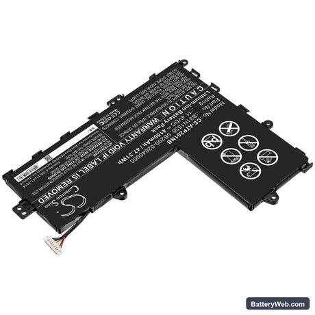 Asus TP201 Replacement Battery, 11.4V, 4150mAh, Li-ion 2