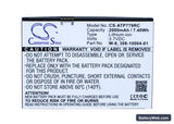 BoostMobile AirCard 779S Replacement Battery, 3.7V, 2000mAh, Li-ion 5