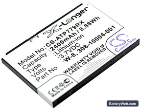 Netgear AirCard 790 Replacement Battery, 3.7V, 2400mAh, Li-ion 1