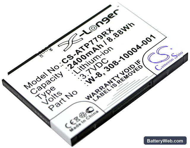 Netgear AirCard 790 Replacement Battery, 3.7V, 2400mAh, Li-ion 1