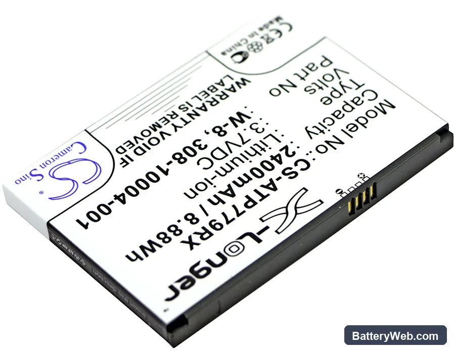 Netgear AirCard 790 Replacement Battery, 3.7V, 2400mAh, Li-ion 2
