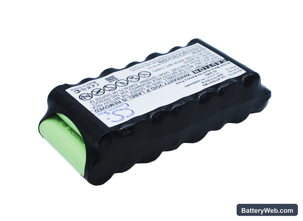 Atmos Pump Wound S041 Replacement Battery, 18V, 2500mAh, Ni-MH 2
