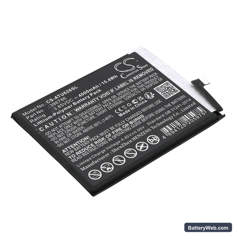AT&T U668AA Replacement Battery, 3.85V, 4000mAh, Li-Polymer 1