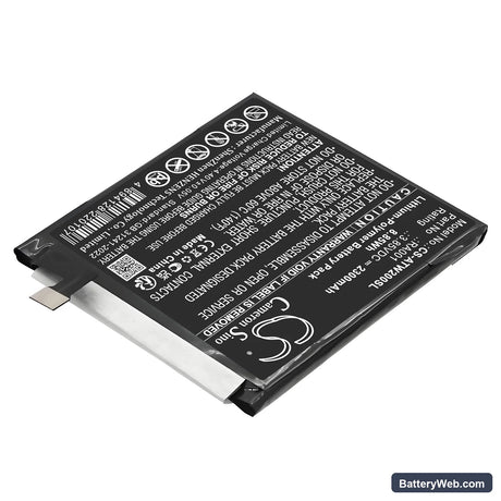 AT&T Vista Replacement Battery, 3.85V, 2300mAh, Li-Polymer 2