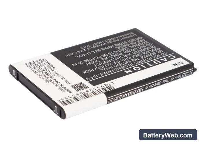 Alcatel One Touch Link Y800 Replacement Battery, 3.7V, 1750mAh, Li-ion 4