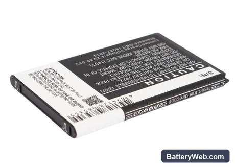 Alcatel One Touch Link Y800 Replacement Battery, 3.7V, 1750mAh, Li-ion 4