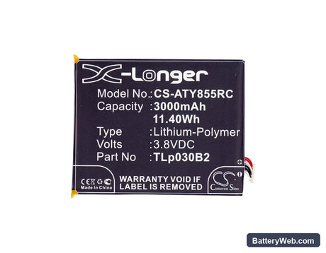 EE Osprey Replacement Battery, 3.8V, 3000mAh, Li-Polymer 5