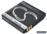 AudioVox CDM-1400 Replacement Battery, 3.7V, 600mAh, Li-ion 3