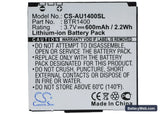AudioVox CDM-1400 Replacement Battery, 3.7V, 600mAh, Li-ion 5
