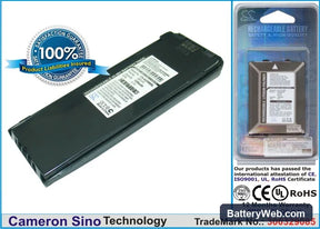 AudioVox TDM-2500 Replacement Battery, 3.6V, 1200mAh, Ni-MH 1