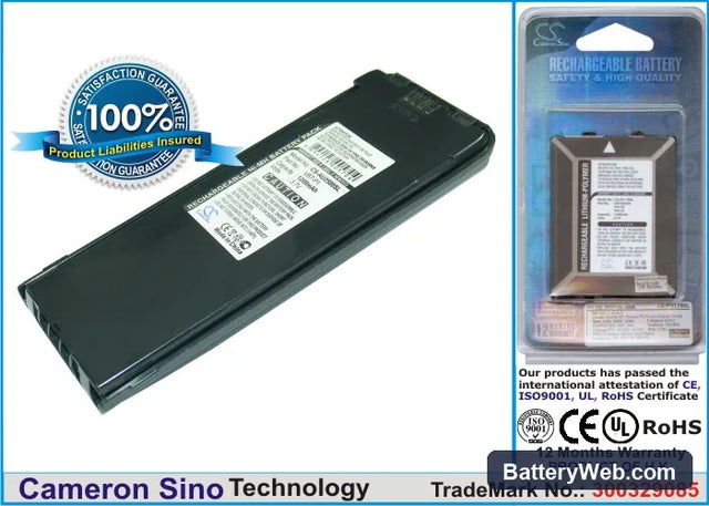 AudioVox TDM-2500 Replacement Battery, 3.6V, 1200mAh, Ni-MH 1
