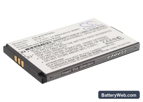 AudioVox CDM-7076 Replacement Battery, 3.7V, 800mAh, Li-ion 1