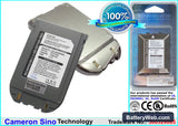 AudioVox CDM-8600 Replacement Battery, 3.7V, 1000mAh, Li-ion 1