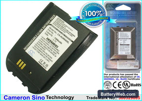 AudioVox CDM-8945 Replacement Battery, 3.7V, 1500mAh, Li-ion 1