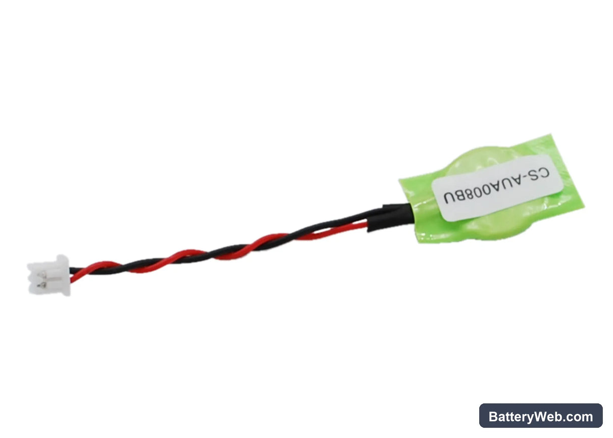 Asus Eee PC 1008HA Replacement Battery, 3V, 40mAh, Lithium 3