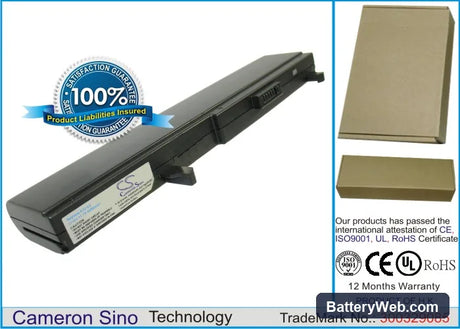 Asus U5F Replacement Battery, 11.1V, 4400mAh, Li-ion 1