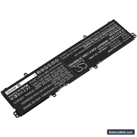 Asus 5895 Replacement Battery, 11.55V, 3500mAh, Li-Polymer 2