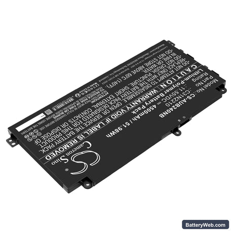 Asus B2402CVA Replacement Battery, 11.55V, 4500mAh, Li-Polymer 2