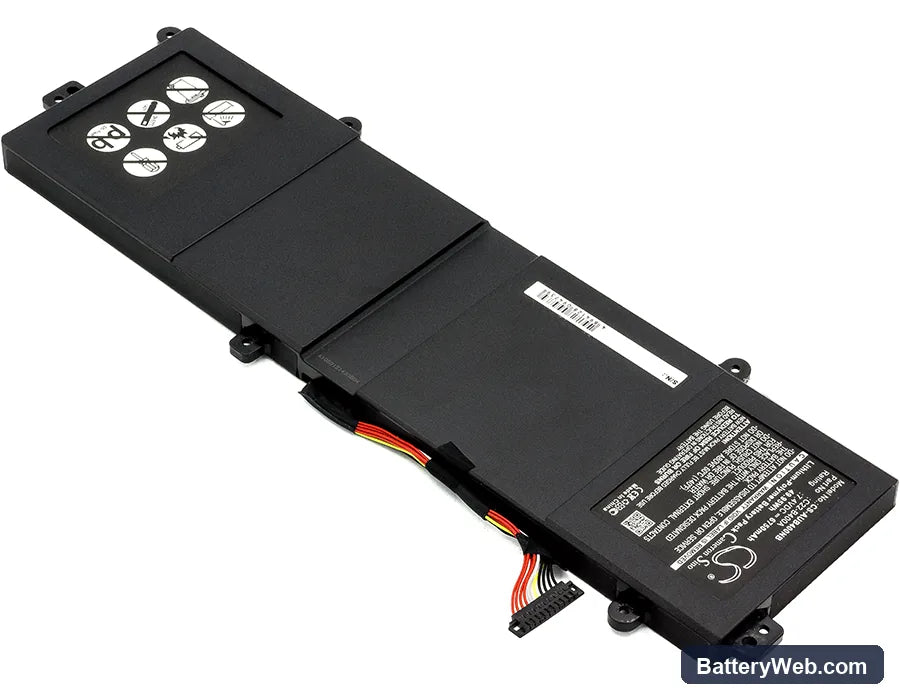 Asus BU400A Replacement Battery, 7.4V, 6750mAh, Li-Polymer 2