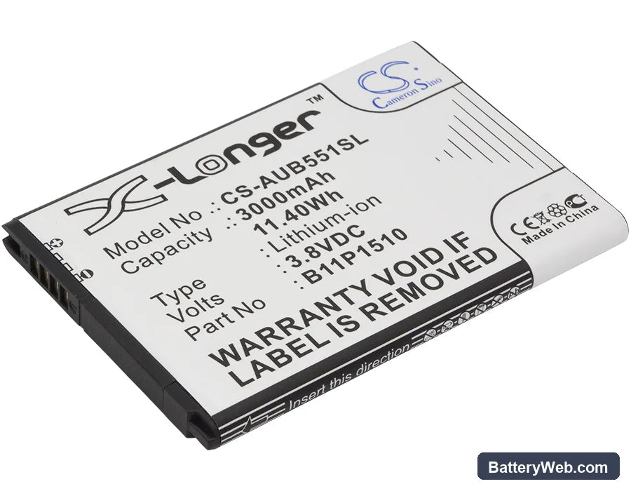 Asus Zenfone Go TV Replacement Battery, 3.8V, 3000mAh, Li-ion 1