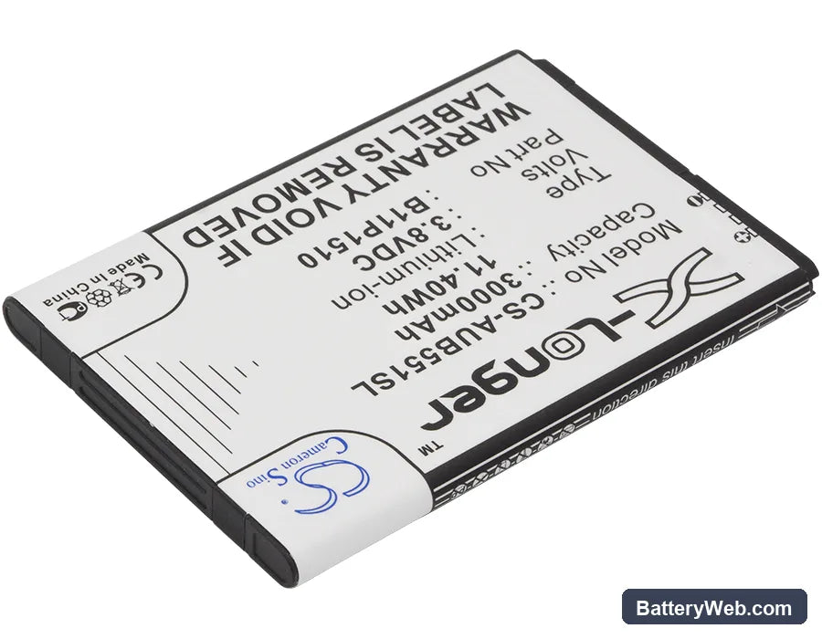 Asus Zenfone Go TV Replacement Battery, 3.8V, 3000mAh, Li-ion 2