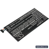 Asus ZenPad 8.0 Power Case Replacement Battery, 3.7V, 4150mAh, Li-Polymer 2
