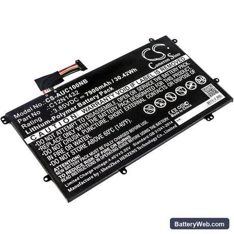 Asus Chromebook Flip C100 Replacement Battery, 3.85V, 7900mAh, Li-Polymer 1