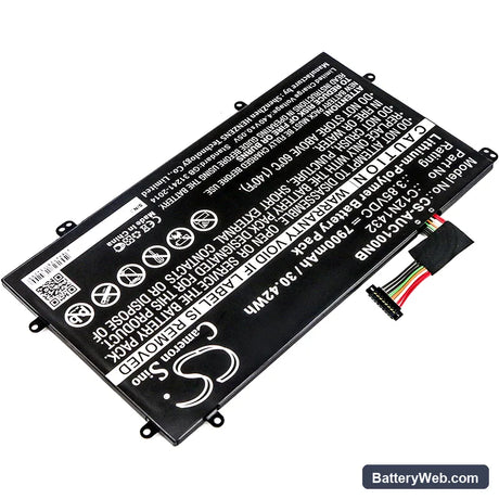Asus Chromebook Flip C100 Replacement Battery, 3.85V, 7900mAh, Li-Polymer 2