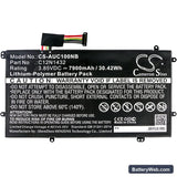Asus Chromebook Flip C100 Replacement Battery, 3.85V, 7900mAh, Li-Polymer 3
