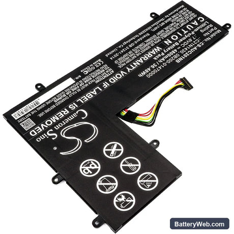 Asus Eee Book C201PA Replacement Battery, 7.6V, 4800mAh, Li-Polymer 2