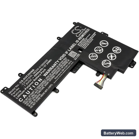 Asus Chromebook C202 Replacement Battery, 7.6V, 4900mAh, Li-Polymer 1