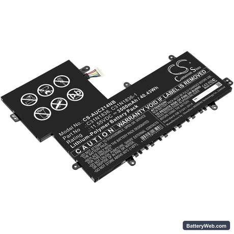 Asus C204MA-GJ0003 Replacement Battery, 11.55V, 3500mAh, Li-Polymer 1