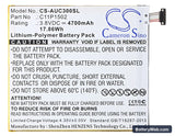 Asus ZenPad 10 Replacement Battery, 3.8V, 4700mAh, Li-Polymer 5