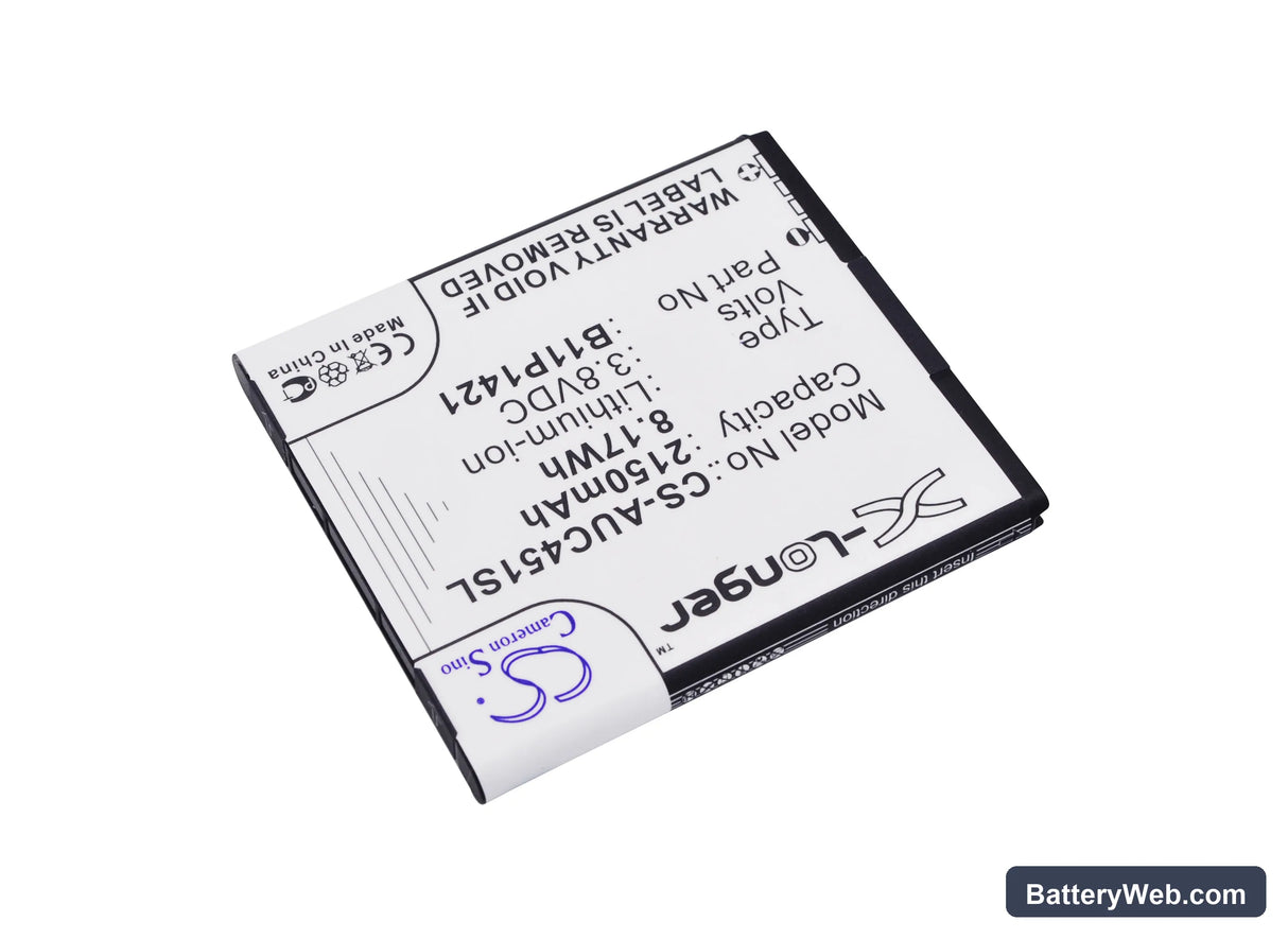 Asus Zenfone C Replacement Battery, 3.8V, 2150mAh, Li-ion 2