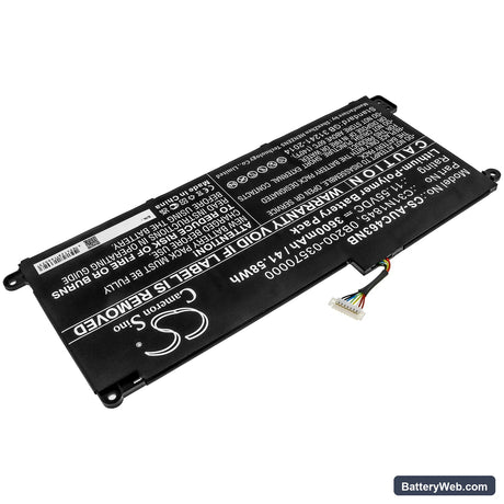 Asus Chromebook C436FA Replacement Battery, 11.55V, 3600mAh, Li-Polymer 2