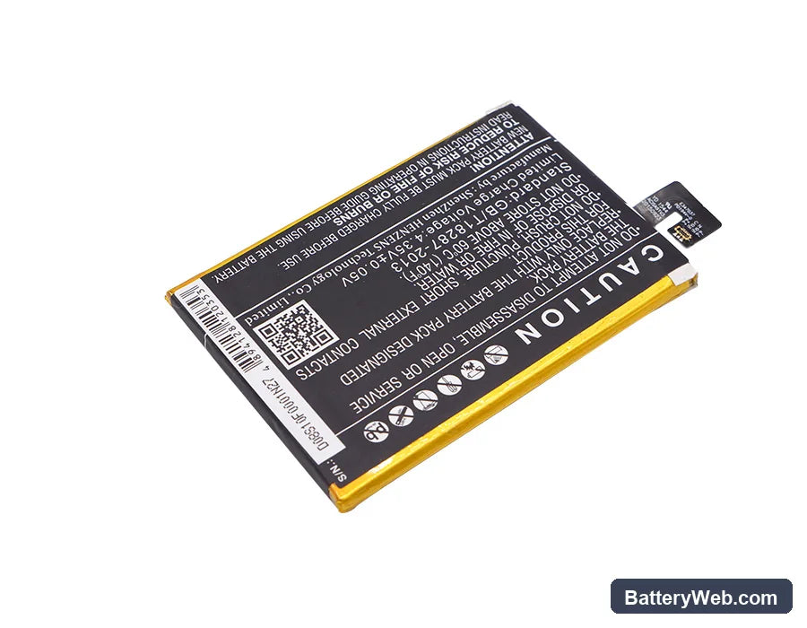 Asus Zenfone Max Replacement Battery, 3.8V, 5000mAh, Li-Polymer 4