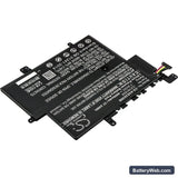 Asus E203 Replacement Battery, 7.6V, 4900mAh, Li-Polymer 2