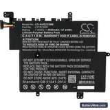 Asus E203 Replacement Battery, 7.6V, 4900mAh, Li-Polymer 3